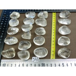 Quartz Cristal de Roche Extra Pierre Roulée à l unité de 24 à 28 gr