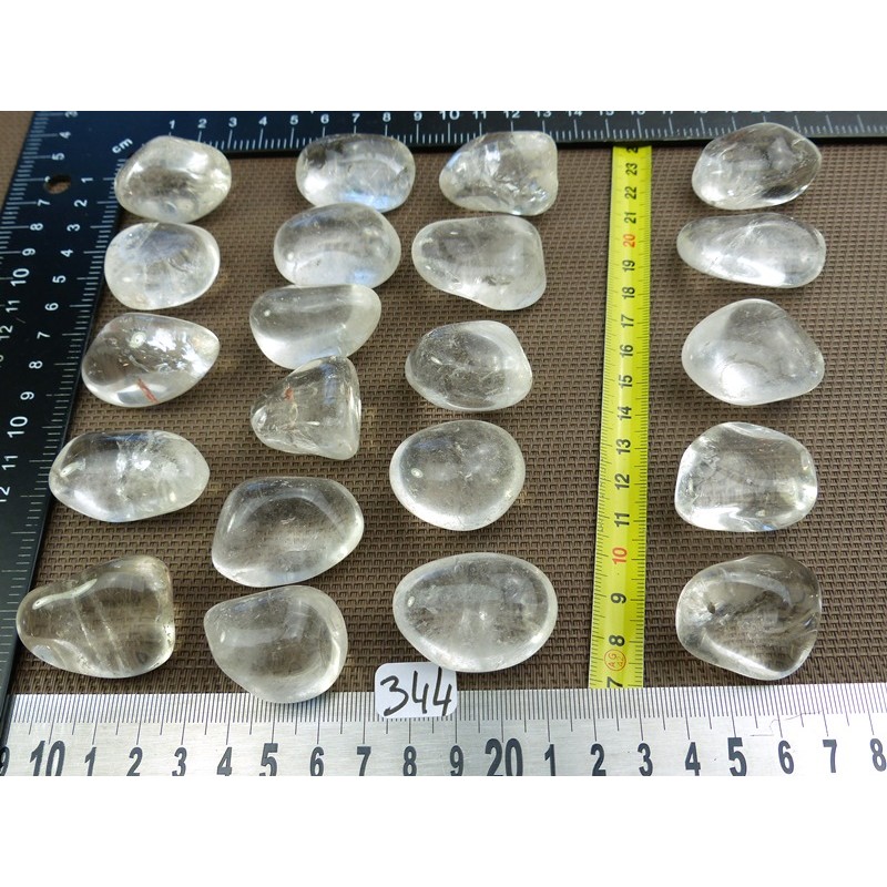 Quartz Cristal de Roche Extra Pierre Roulée à l unité de 24 à 28 gr