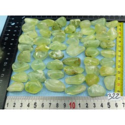 Prehnite Q Extra Pierre Roulée à l unité de 6 à 9 gr