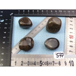 Silex Lot de 4 Pierres Roulées 68g