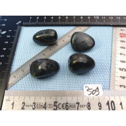 Kimberlite Lot de 4 Pierres Roulées 65g