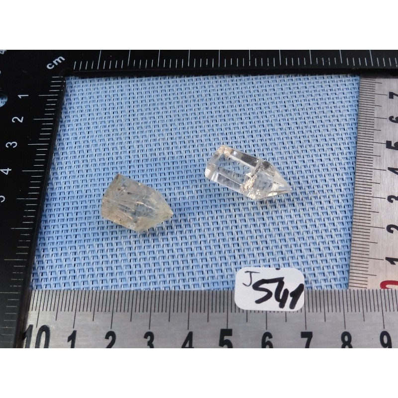 Quartz Citrin Lot de 2 Pointes Polies Reiki 9gr50