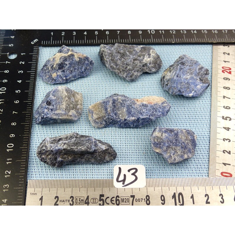 Sodalite Pierre Brute à l unité de 22 à 27 gr