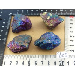 Bornite Q Extra Lot de 4 Pierres Brutes 204g