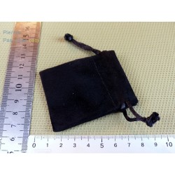 Pochette Feutrine Noire 5x5cm
