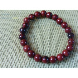 Obsidienne Acajou dite Mohagany Bracelet en Perles de 8mm