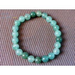 Aventurine Verte Bracelet en Perles de 8mm