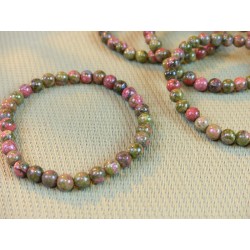 Unakite Bracelet en Perles de 6mm