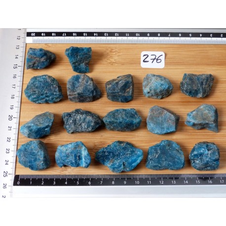 Apatite Bleue Pierre Brute à l unité de 16 à 18 gr