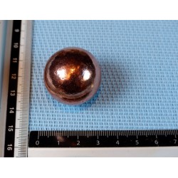 Cuivre sphère  de 3 cm diamètre