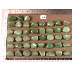 Aventurine Bresil Pierre Roulée à l unité de 13 à 14 gr