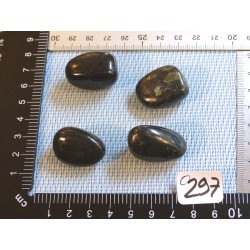 Kimberlite Lot de 4 Pierres Roulées 59g