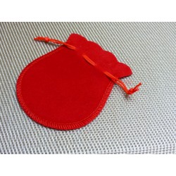 Bourse Feutrine Rouge 7x6cm