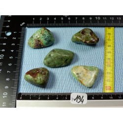 Chrysoprase Lot de 5 Pierres Roulées 82g