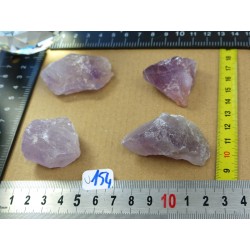 Amethyste Brésil Lot de 5 Pierres Brutes Massives 126g