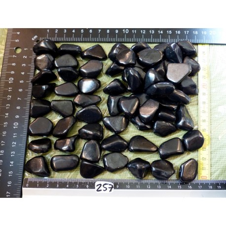 Shungite Pierre Roulée à l unité de 6 à 8 gr