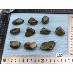 Piemontite - Dragon Stone Pierre Roulée à l unité de 20 à 25 gr